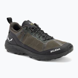 Salewa Pedroc Air férfi túrabakancs sötét olíva / fekete