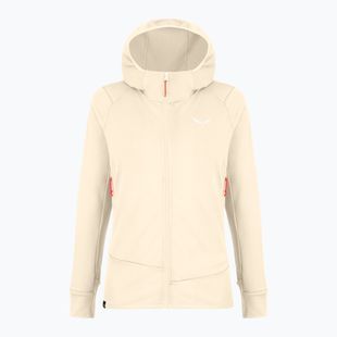 Női trekking pulóver Salewa Puez PL Hooded oatmeal