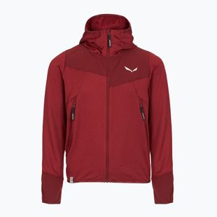 Gyerek trekking pulóver Salewa Agner Melange PL FZ Hoody syrah