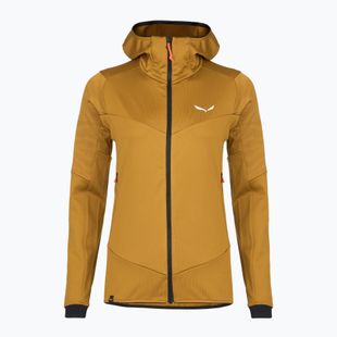 Női trekking pulóver Salewa Sella Crevasse Hd golden brown