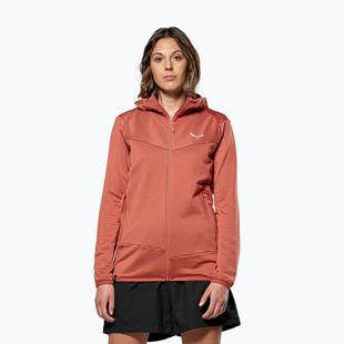 Női trekking pulóver Salewa Puez Altavia PL HD etruscan piros