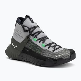 Férfi Salewa Wildfire Nxt Mid GTX ötvözet / sötét olíva közelítő cipő