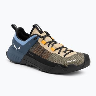 Salewa Wildfire Nxt GTX futóhomok / dark denim férfi közelítő cipő