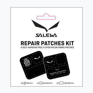 Javítókészlet Salewa Repair Patches Kit 2pcs black/white
