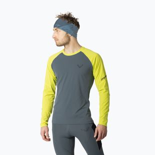 Férfi hosszú ujjú futópóló DYNAFIT Alpine Pro ultra yellow/0720