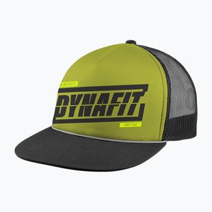 Baseball sapka DYNAFIT Graphic Trucker golden lime/tabloid