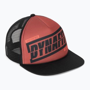 Baseballsapka DYNAFIT Graphic Trucker mineral red/tabloid