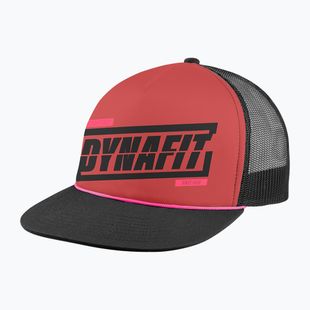 Baseballsapka DYNAFIT Graphic Trucker mineral red/tabloid