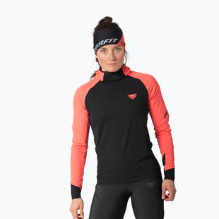Női futó pulóver DYNAFIT Alpine Hooded ultra coral/0910