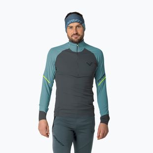 Férfi futó pulóver DYNAFIT Alpine 1/2 Zip Tee smoke blue/0720