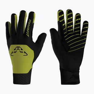 Multifunkciós kesztyűk DYNAFIT Blacklight Softshell golden lime