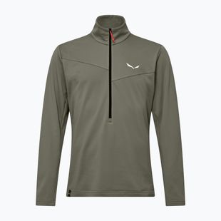 Férfi trekking pulóver Salewa Puez Cammio Polarlite Half Zip Faded Green