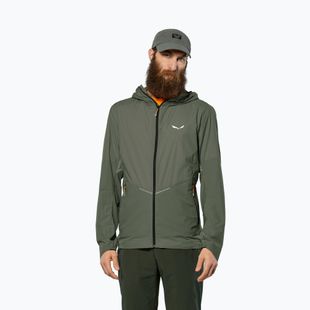 Férfi szélálló dzseki Salewa Pedroc Wind Hood faded green