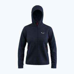Férfi túrapulóver Salewa Puez Rocca Polarlite Hood navy blazer