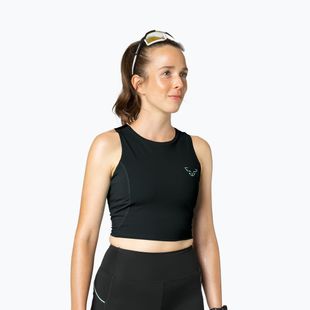 Női futópóló DYNAFIT Trail Crop Top black