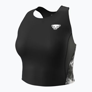 Női futópóló DYNAFIT Trail Crop Top black