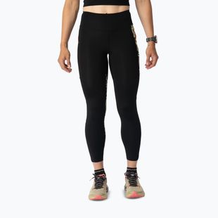 Női futó leggings DYNAFIT Trail 7/8 blackout overcast
