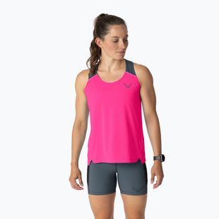 Női futópóló DYNAFIT Sky Tank pink glo