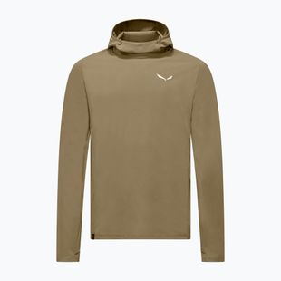 Salewa Puez Sun Hoodie quicksand férfi trekking pulóver