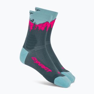Sízokni DYNAFIT Traverse Mid cinder pink glo/6070