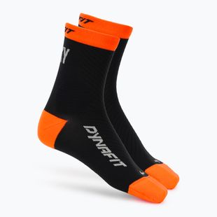 Zokni DYNAFIT Trail Mid black out ultra orange/4220