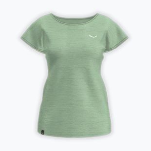 Női trekking póló Salewa Puez Melange Dry pastel green melange