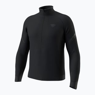 Férfi futópulóver Dynafit Alpine LS 1/2 Zip Tee black out