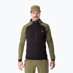 Férfi DYNAFIT Radical Polartec kapucnis túrasí pulóver katonazöld/0910