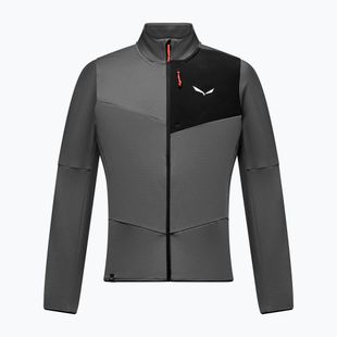 Férfi polár pulóver Salewa Ortles Fleece Full Zip Onyx/0910