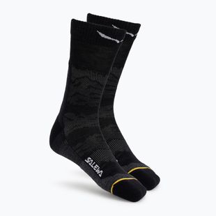 Férfi zokni Salewa Ortles AM Crew black out