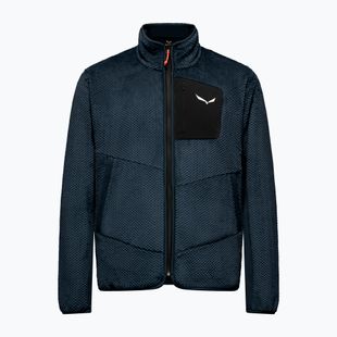 Férfi trekking pulóver Salewa Puez Warm Full Zip blueberry