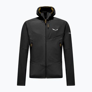 Férfi polár pulóver Salewa Ortles Fleece Pro Hooded Black Out