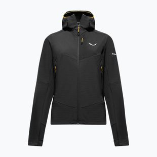Női polár pulóver Salewa Ortles Fleece Pro Hooded Black Out