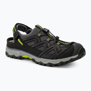 Férfi trekking szandál Meindl Bari - Comfort fit anthracite/lemon