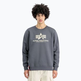 Férfi Alpha Industries Basic szürkefekete melegítőfelső