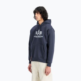 Férfi Alpha Industries Basic tengerészkék pulóver
