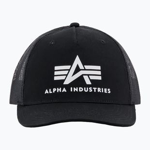 Férfi Alpha Industries Basic Trucker baseball sapka fekete