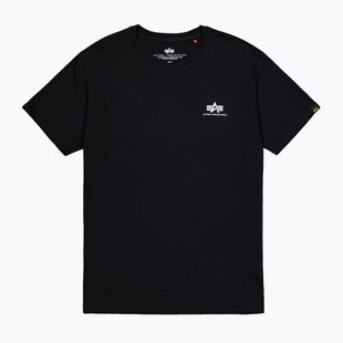 Férfi Alpha Industries Basic Small Logo póló fekete