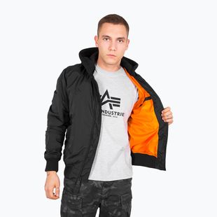Alpha Industries férfi dzseki MA-1 TT Two Tone Hood fekete/fekete