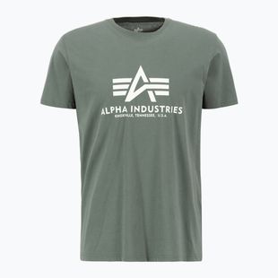 Alpha Industries férfi Basic szüreti zöld póló