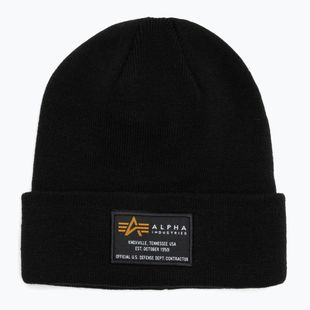 Alpha Industries Crew sapka fekete