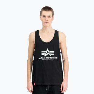 Férfi Alpha Industries Basic Tank Body Building póló fekete