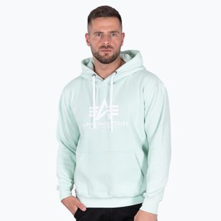 Férfi pulóver Alpha Industries Basic mint