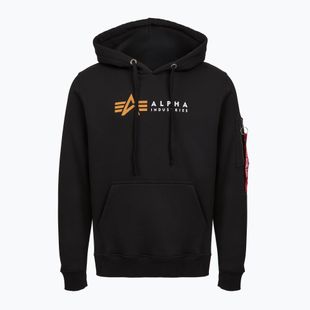 Férfi pulóver Alpha Industries Alpha Label black