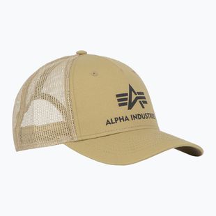 Férfi Alpha Industries Basic Trucker homokos baseball sapka