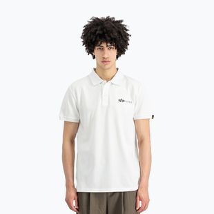 Férfi Alpha Industries Basic Polo Small Logo póló fehér