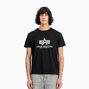 Alpha Industries férfi Basic póló (2 db) fekete