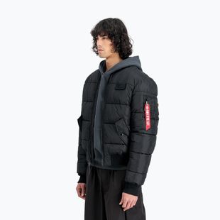Férfi Alpha Industries MA-1 Puffer Bomber dzseki fekete
