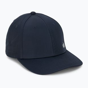 Alpha Industries férfi Metal Label rep kék/króm baseball sapka