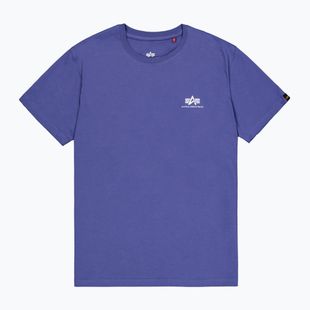 Férfi Alpha Industries Basic Small Logós éjszakai lila póló